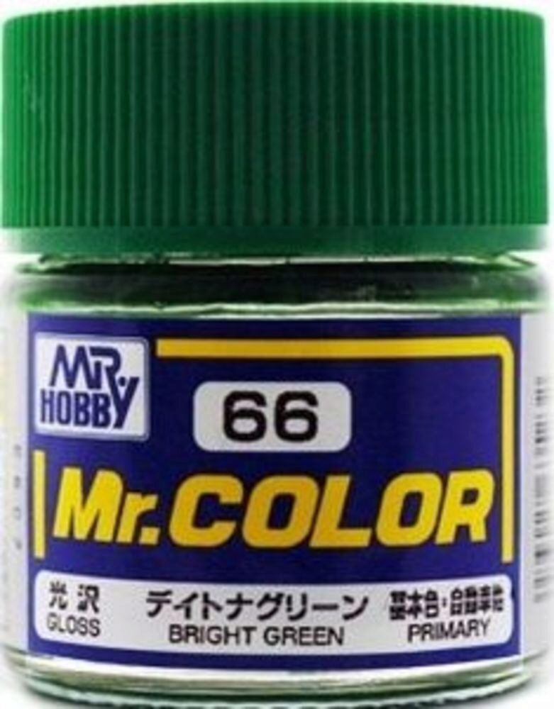 Mr Hobby - Gunze C-066 Mr. Color (10 ml) Bright Green glänzend