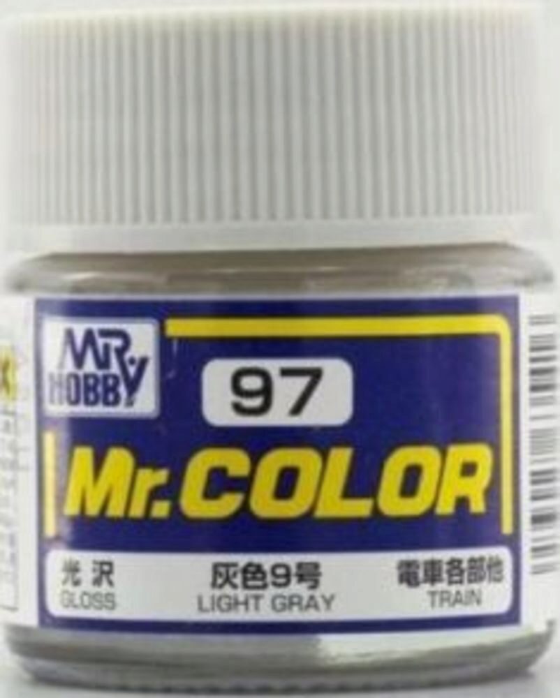 Mr Hobby - Gunze C-097 Mr. Color (10 ml) Light Gray glänzend