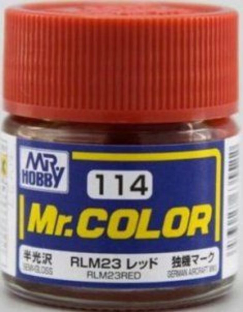 Mr Hobby - Gunze C-114 Mr. Color (10 ml) RLM23 Red seidenmatt