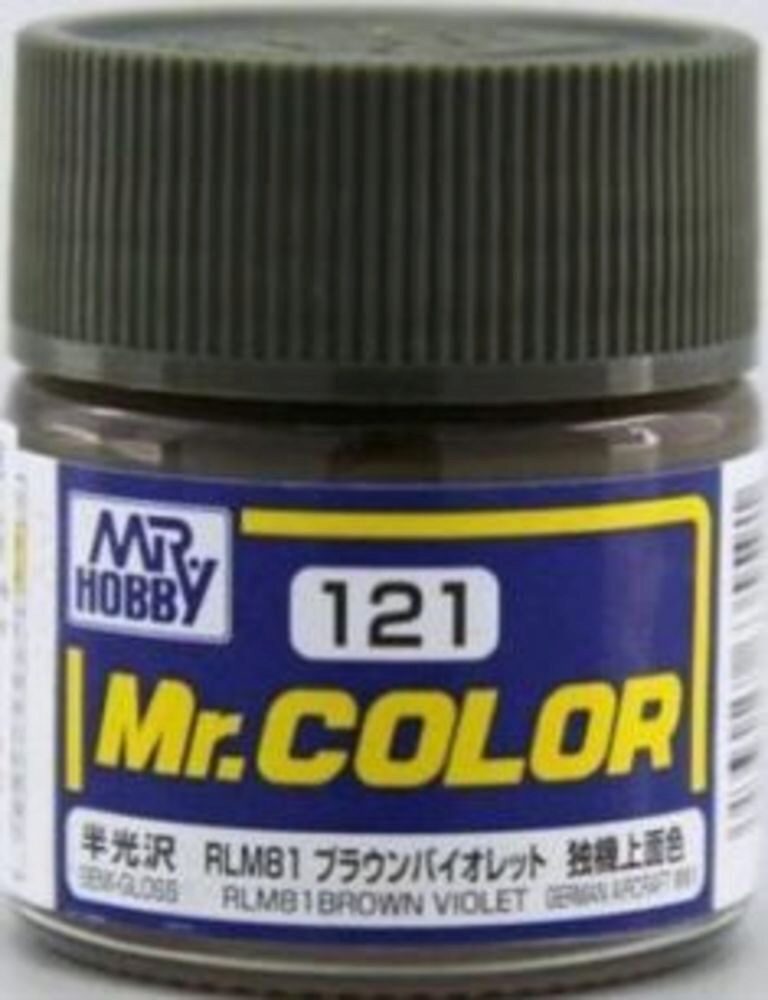 Mr Hobby - Gunze C-121 Mr. Color (10 ml) RLM81 Brown Violet seidenmatt