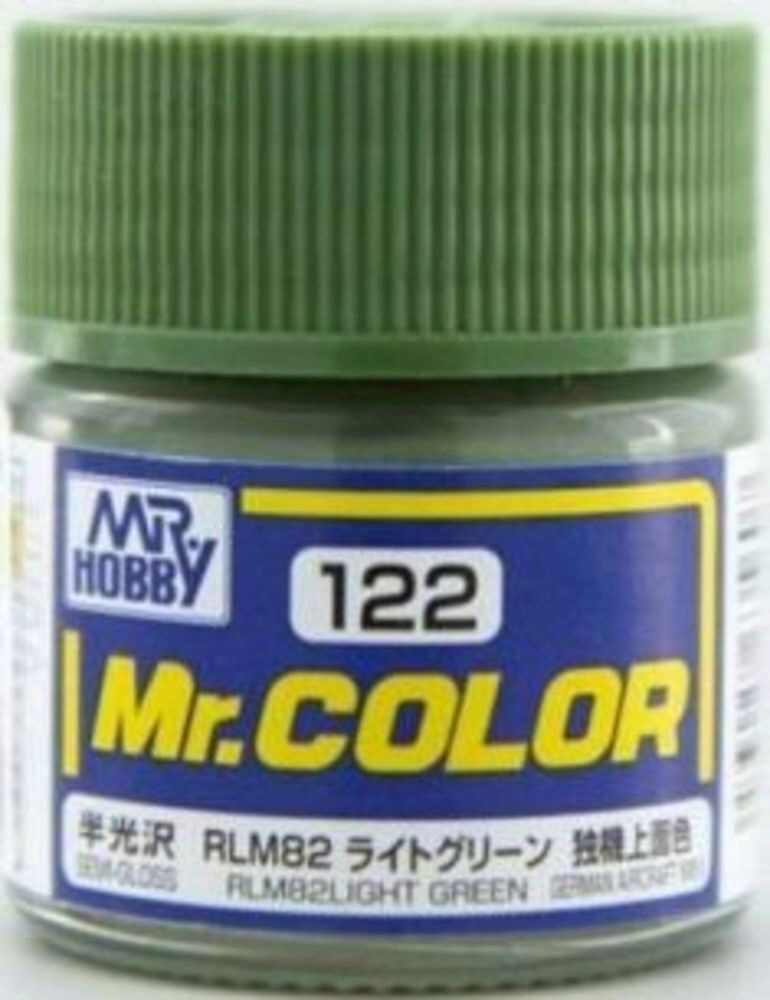 Mr Hobby - Gunze C-122 Mr. Color (10 ml) RLM82 Light Green seidenmatt