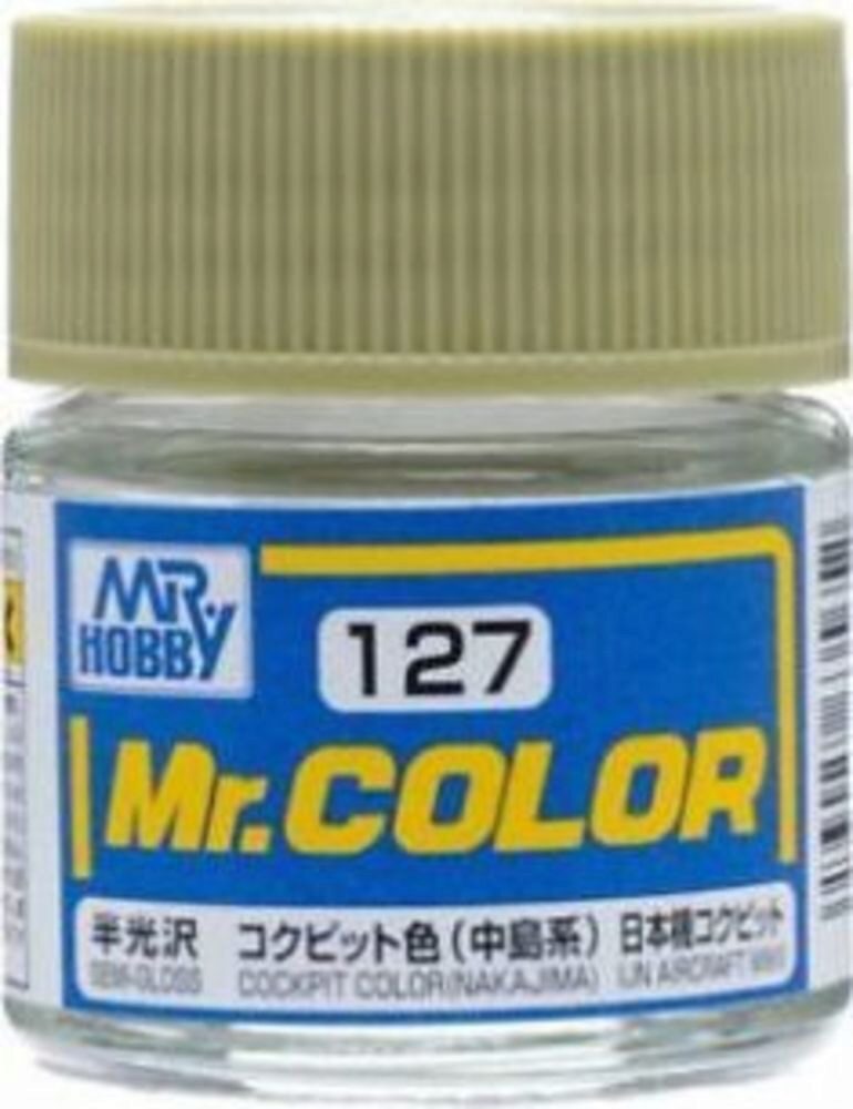 Mr Hobby - Gunze C-127 Mr. Color (10 ml) Cockpit Color (Nakajima) seidenmatt