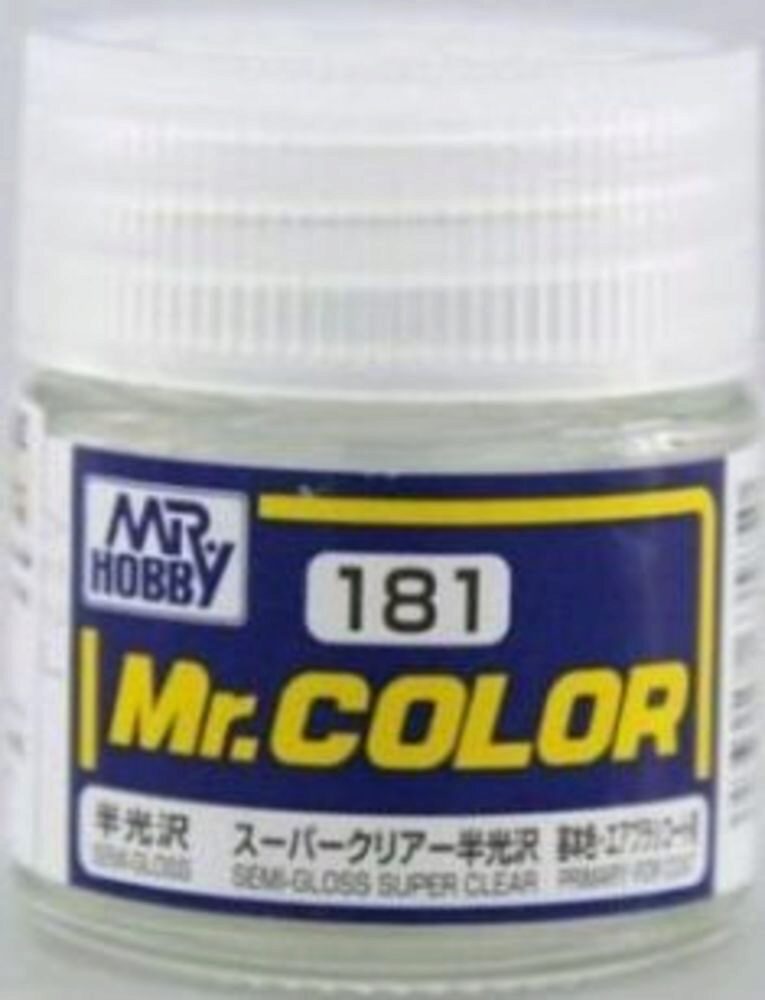 Mr Hobby - Gunze C-181 Mr. Color (10 ml) Semi-Gloss Super Clear  seidenmatt