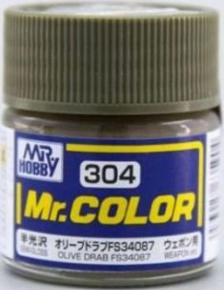 Mr Hobby - Gunze C-304 Mr. Color (10 ml) Olive Drab seidenmatt