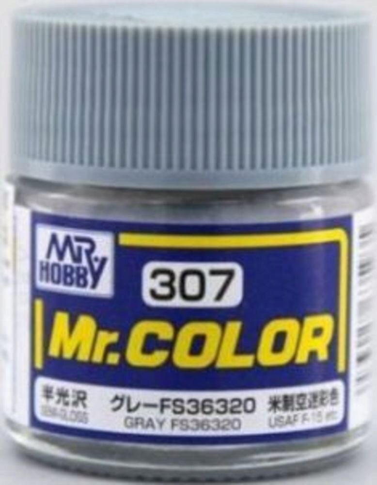 Mr Hobby - Gunze C-307 Mr. Color (10 ml) Gray seidenmatt