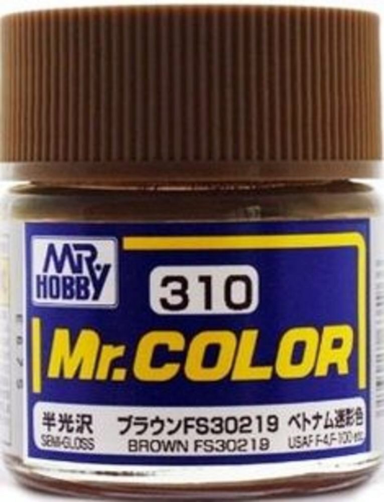 Mr Hobby - Gunze C-310 Mr. Color (10 ml) Brown seidenmatt