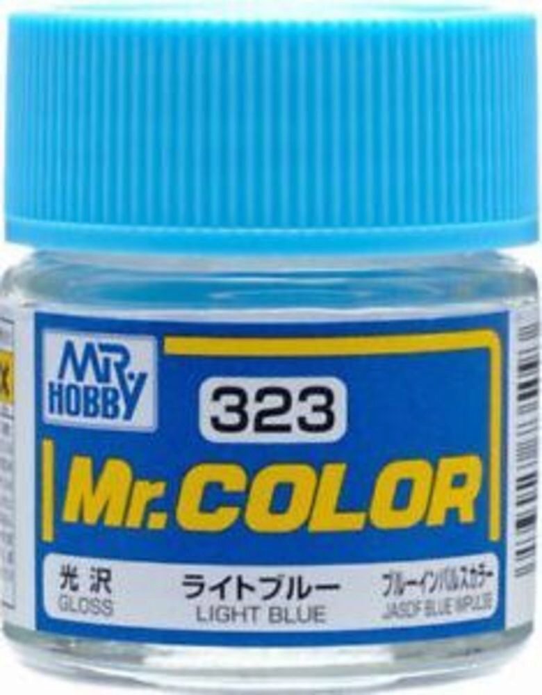 Mr Hobby - Gunze C-323 Mr. Color (10 ml) Light Blue glänzend
