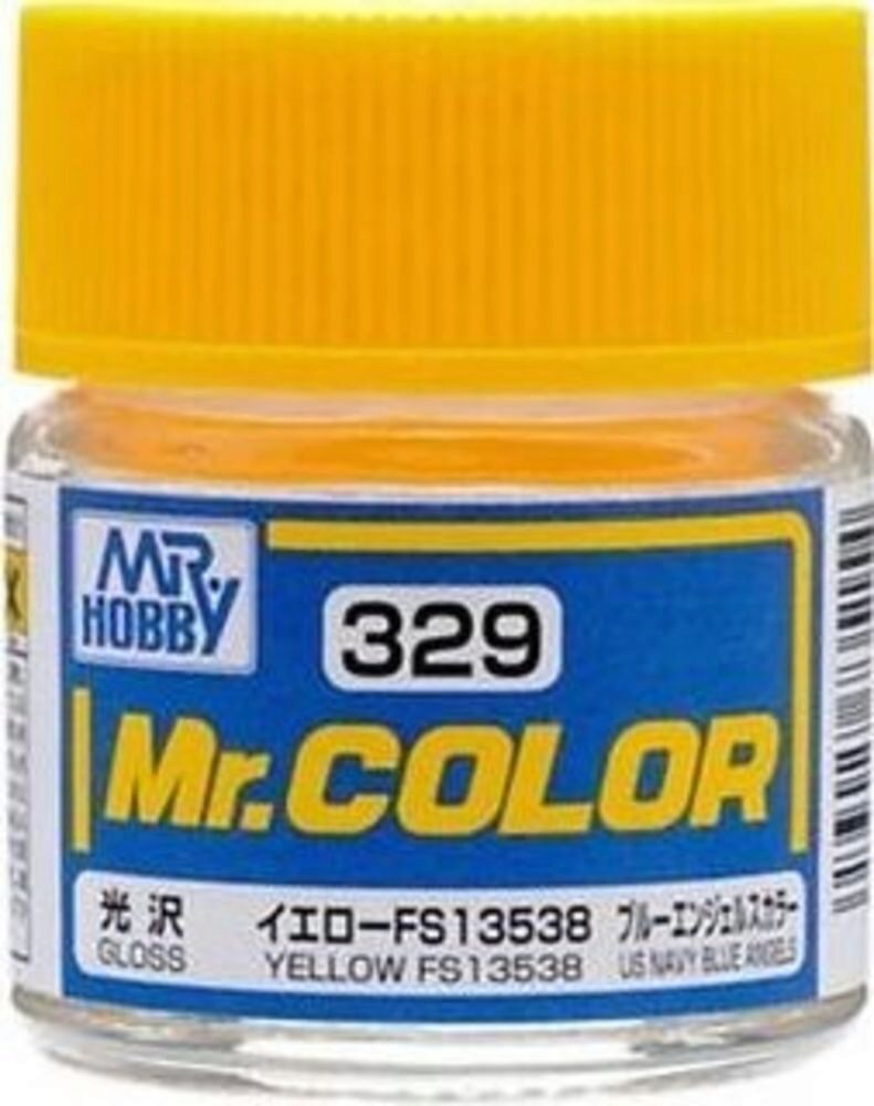 Mr Hobby - Gunze C-329 Mr. Color (10 ml) Yellow glänzend