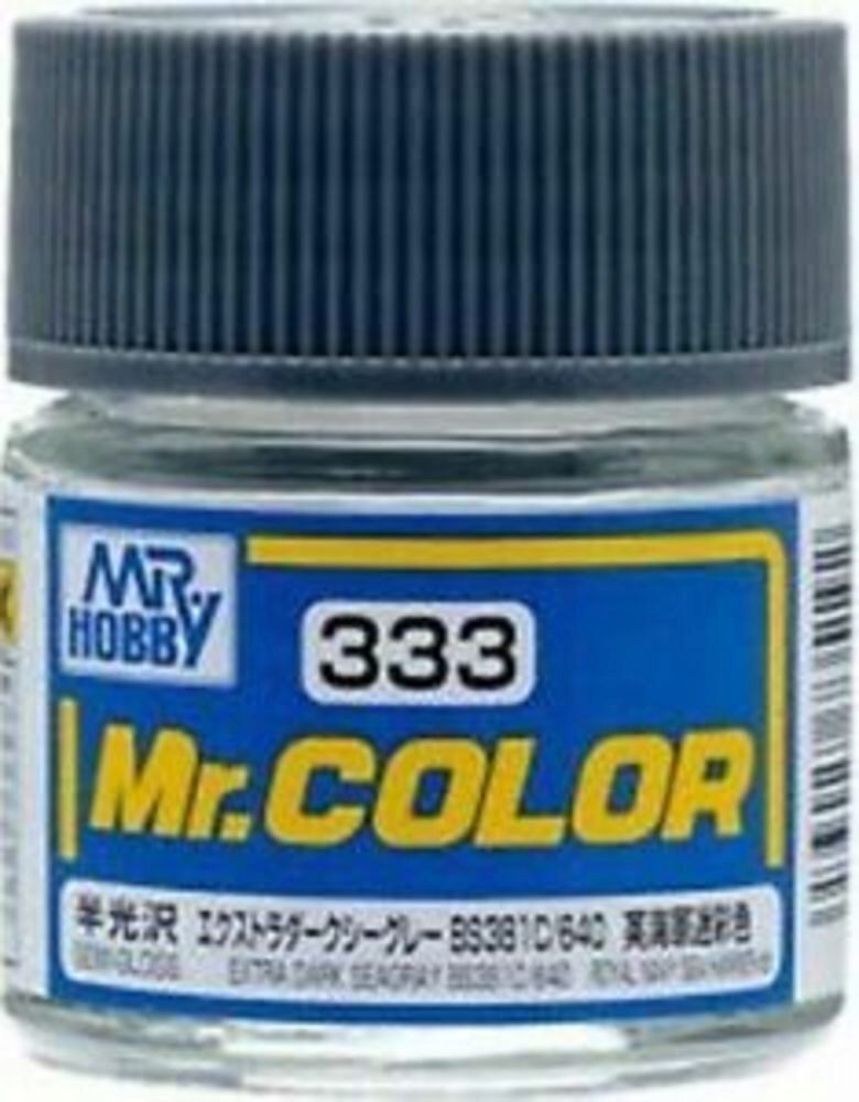 Mr Hobby - Gunze C-333 Mr. Color (10 ml) Extra DarK Seagray seidenmatt
