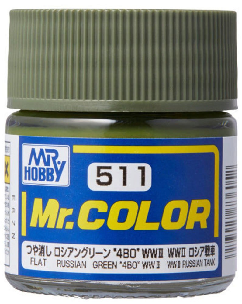 Mr Hobby - Gunze C-511 Mr. Color (10 ml) Russian Green 4BO matt