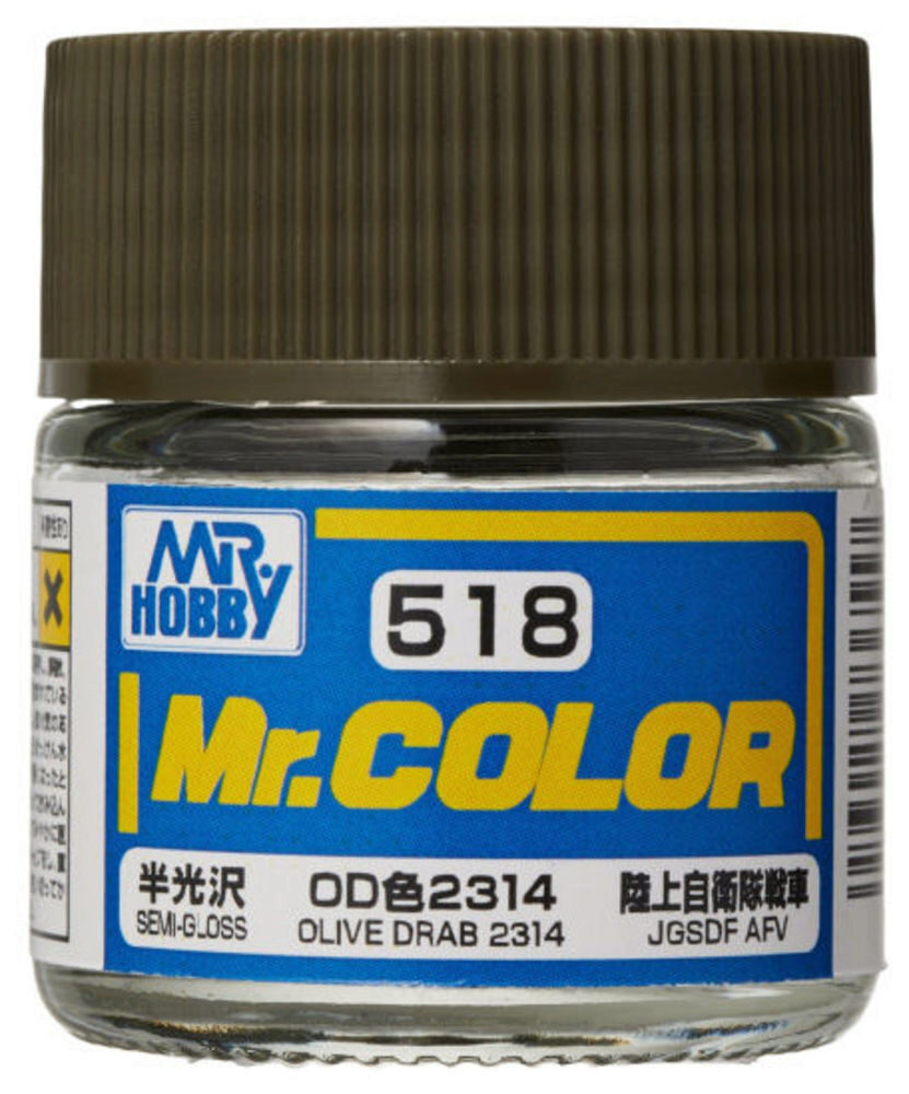 Mr Hobby - Gunze C-518 Mr. Color (10 ml) Olive Drab 2314