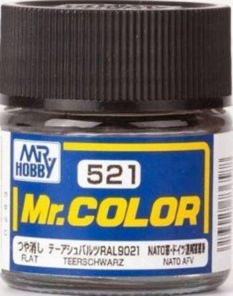Mr Hobby - Gunze C-521 Mr. Color (10 ml) Teerschwarz