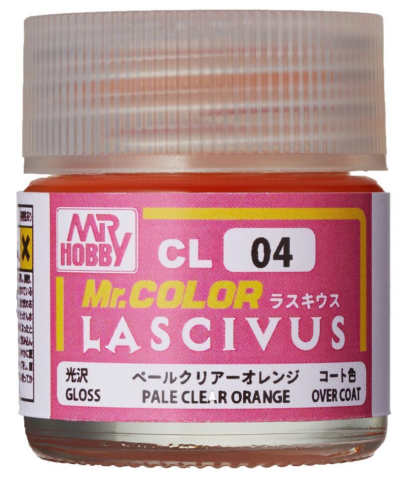 Mr Hobby - Gunze CL-04 Mr. Color Lascivus (10 ml) Pale Clear Orange