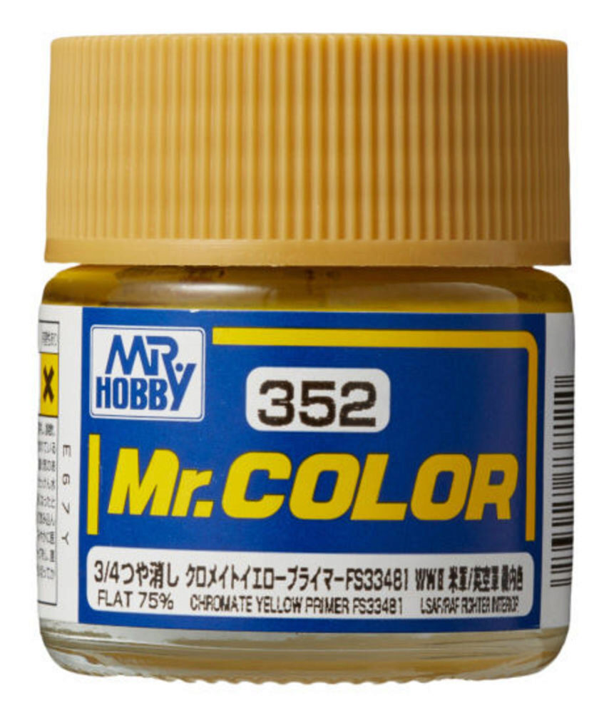 Mr Hobby - Gunze C-352 Mr. Color (10 ml) Chromate Yellow Primer