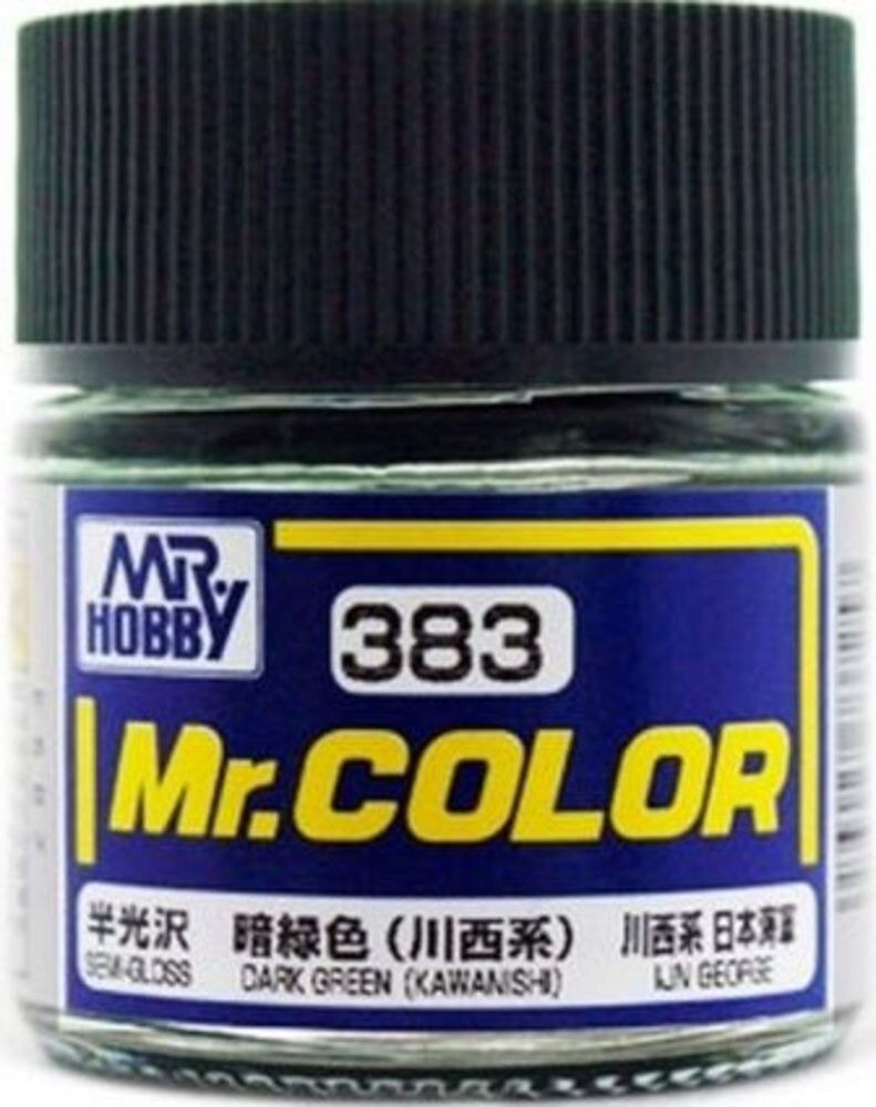 Mr Hobby - Gunze C-383 Mr. Color (10 ml) Dark Green (Kawanishi) seidenmatt