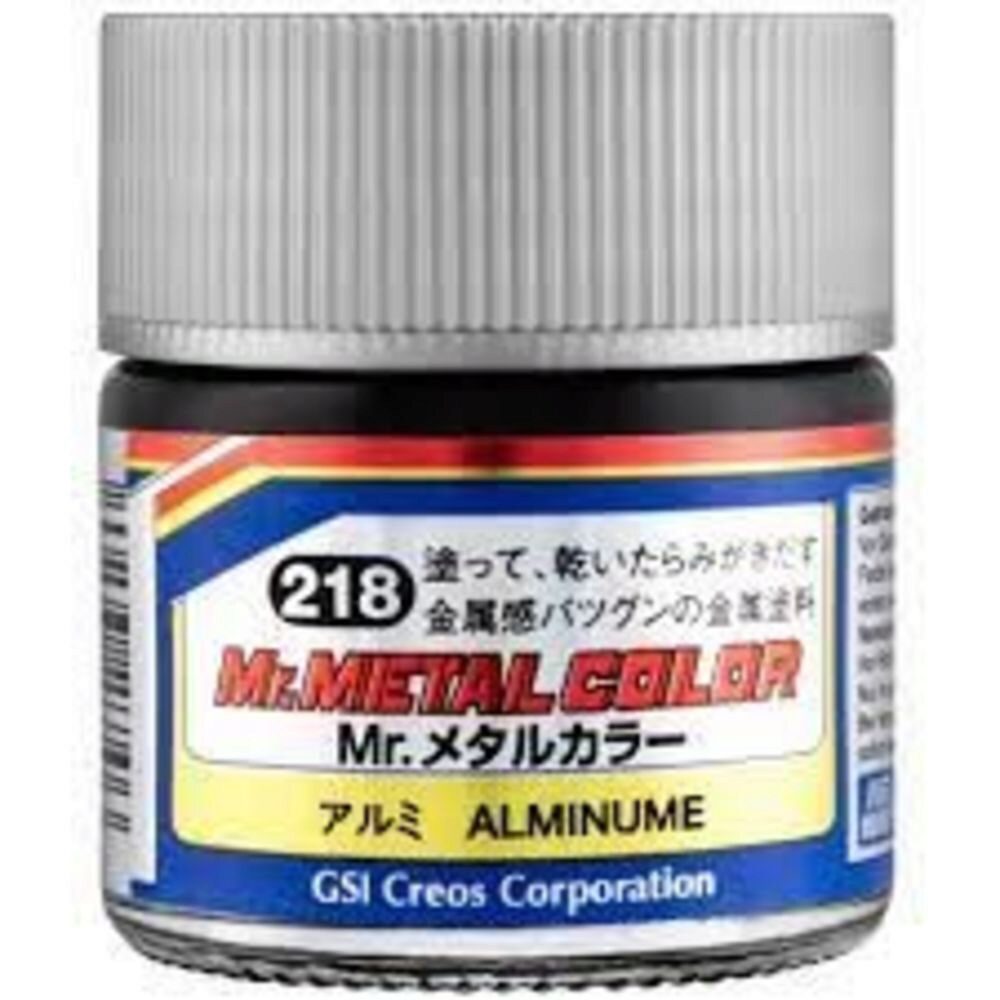 Mr Hobby - Gunze MC-218 Mr. Metal Colors (10 ml) Aluminiuim
