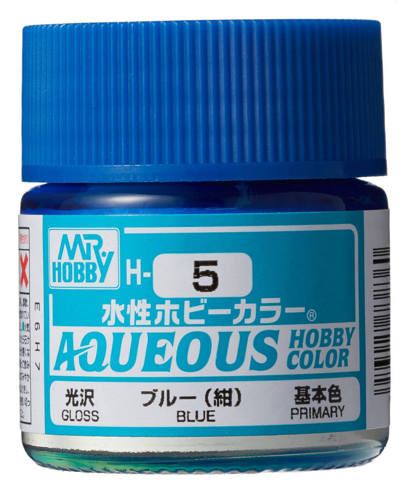 Mr Hobby - Gunze H-005 Aqueous Hobby Colors (10 ml) Blue glänzend