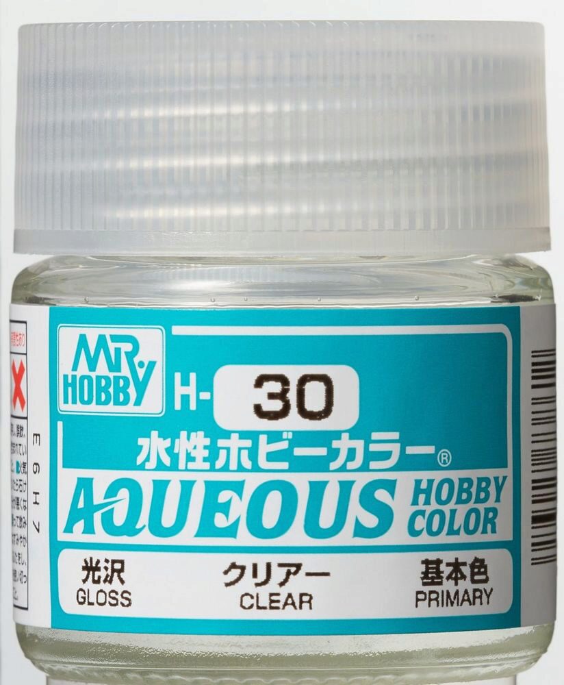 Mr Hobby - Gunze H-030 Aqueous Hobby Colors (10 ml) Clear glänzend