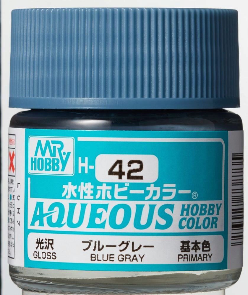 Mr Hobby - Gunze H-042 Aqueous Hobby Colors (10 ml) Blue Gray glänzend