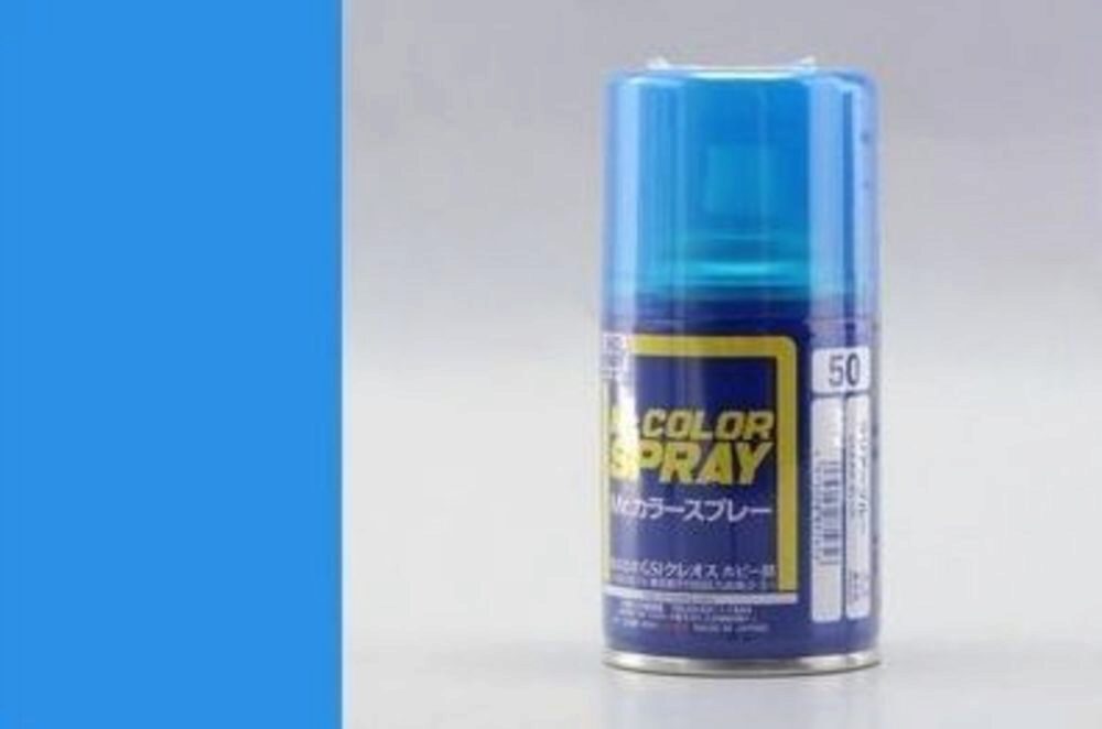 Mr Hobby - Gunze S-050 Mr. Color Spray (100 ml) Clear Blue glänzend