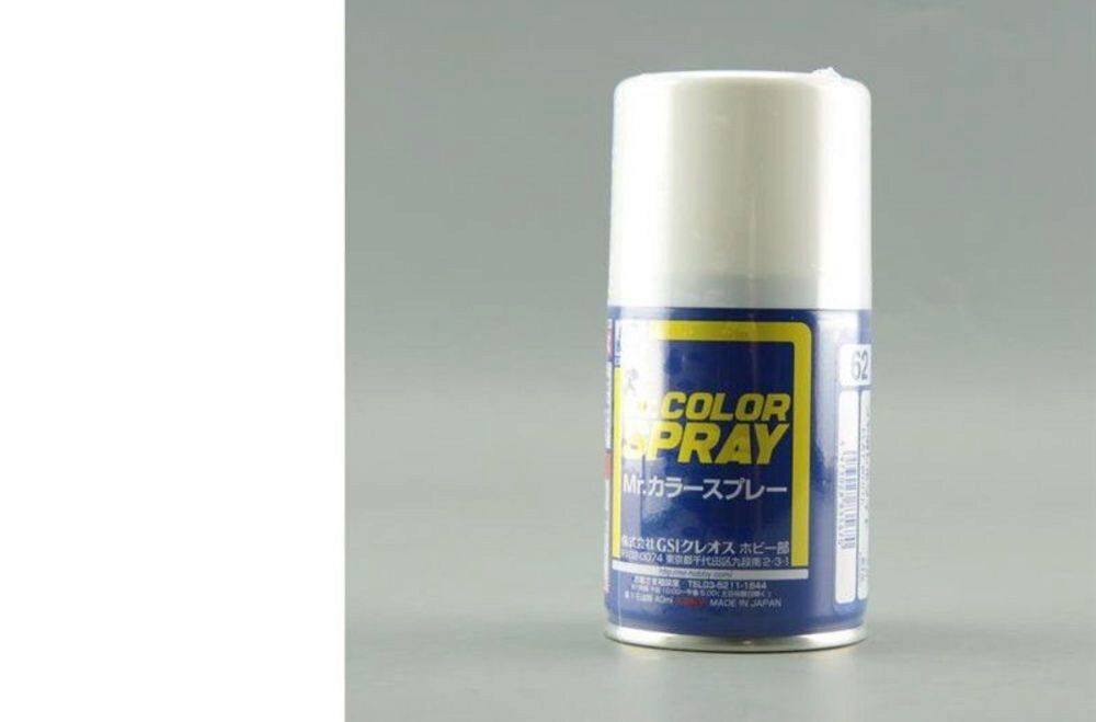 Mr Hobby - Gunze S-062 Mr. Color Spray (100 ml) Flat White matt