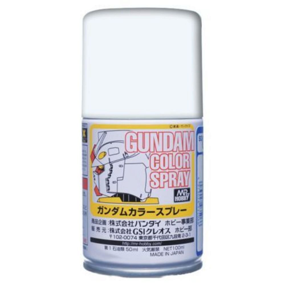 Mr Hobby - Gunze SG-01 Gundam Color Spray (10ml) MS White