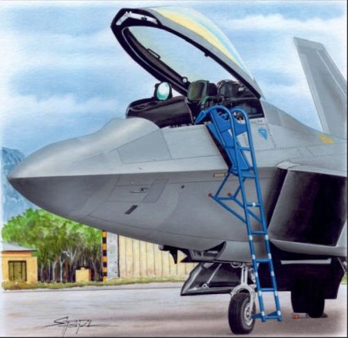 Plus model AL4085 Ladder for F-22