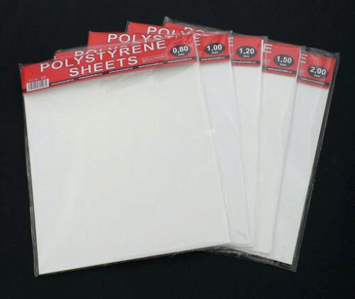 Plus model 529 Polystyrene sheets big 1,5mm