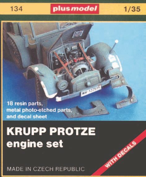 Plus model 134 Krupp Protze Motorset