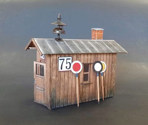 Plus model 593 Railway guard house