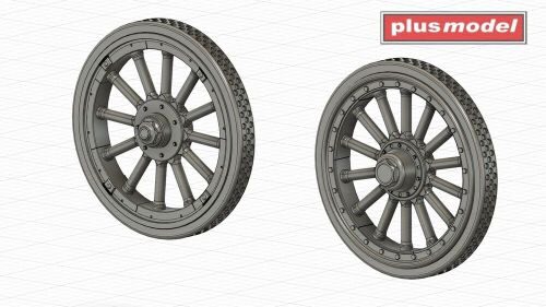 Plus model DP3030 Canadian MG carrier wheels pattern A
