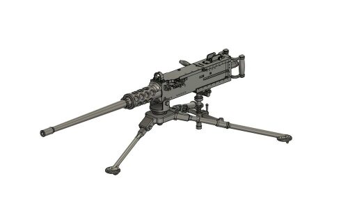 Plus model DP3046 Machine gun Browning with tripod