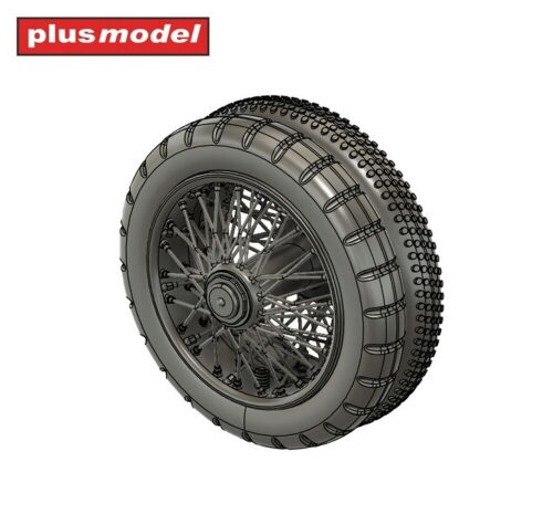 Plus model DP3054 Wheels for british armored car RR