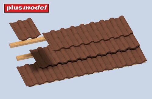 Plus model 566 Roof tiles corrugated   84 pcs