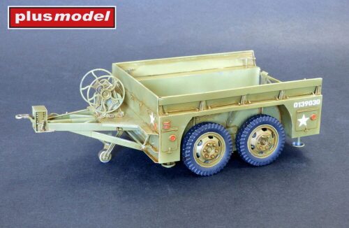 Plus model 596 US trailer M13 tandem axle