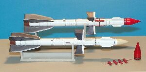 Plus model AL4003 Russian missile R-27R AA-10 Alamo-A