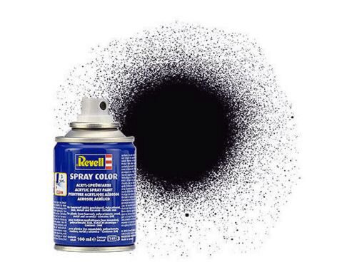 Revell 34108 Spray Color schwarz, matt