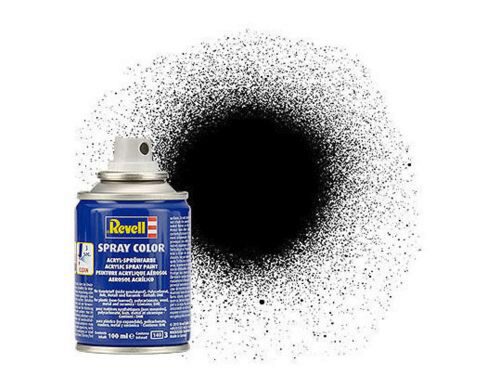 Revell 34302 Spray Color schwarz, seidenmatt