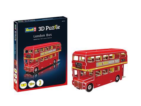 Revell 00113 London Bus Mini 3D Puzzle