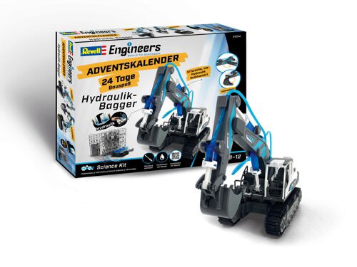 Revell 01054 Advent Calendar Engineers Excavator