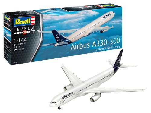 Revell 03816 Airbus A330-300 - Lufthansa New Livery