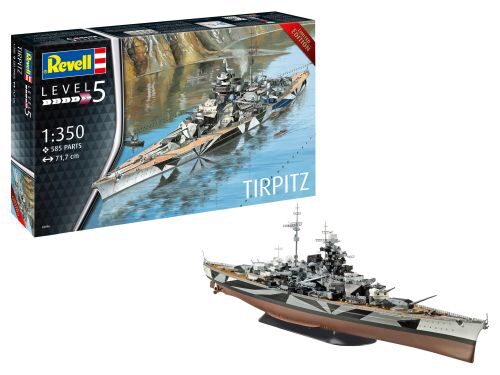 Revell 05096 German Battleship WWII Tirpitz