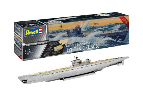 Revell 05180 Type IX C Platinum Edition