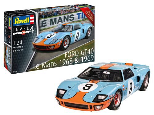 Revell 07696 Ford GT40 Le Mans 1968