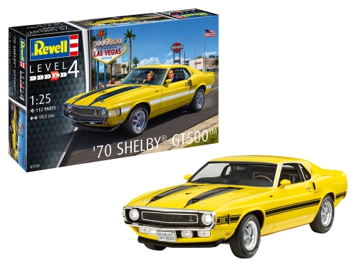 Revell 07729 70 Shelby Mustang GT500