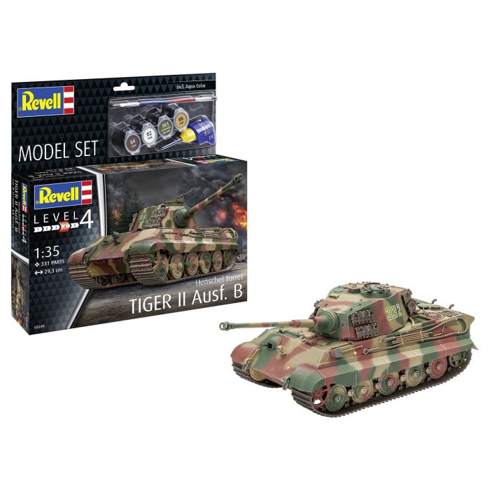 Revell 63249 Model Set Tiger II Ausf. B