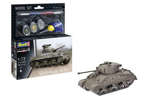 Revell 63290 Model Set Sherman M4A1