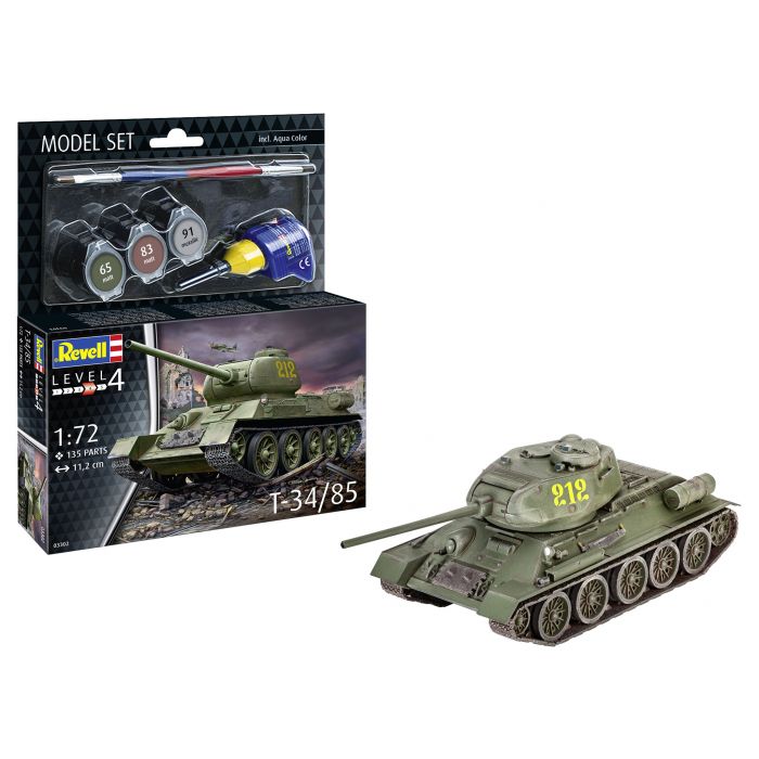 Revell 63302 Model Set T-34/85