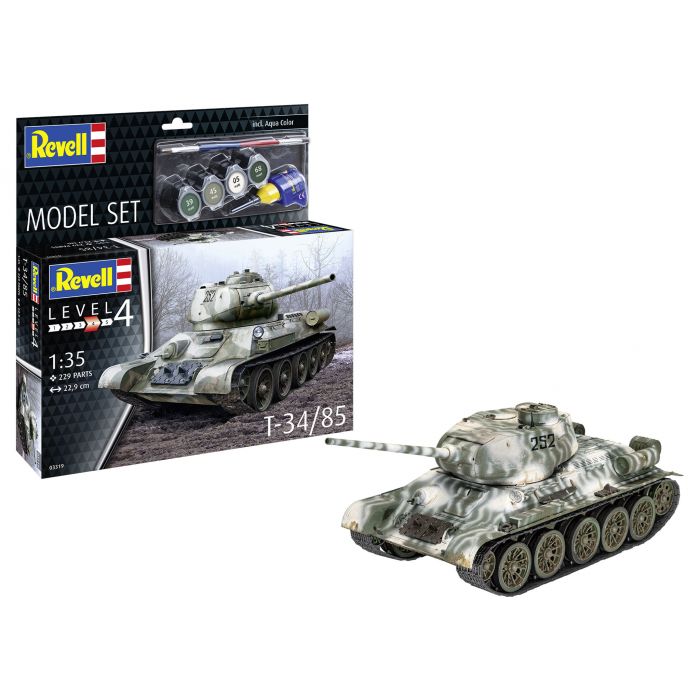 Revell 63319 Model Set T-34/85