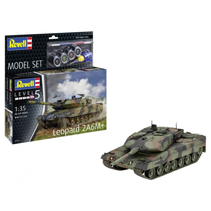 Revell 63342 Model Set Leopard 2 A6M+